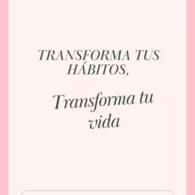 Curso online para crear hábitos saludables y conscientes