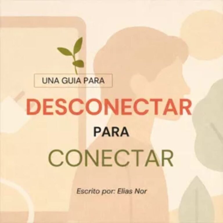 desconectar para conectar