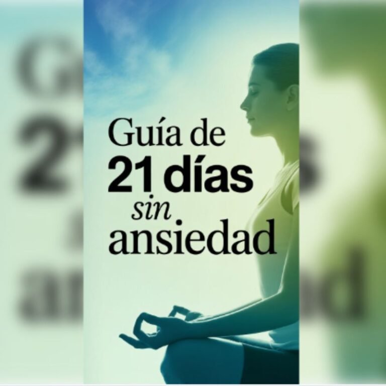 21 dias sin ansiedad