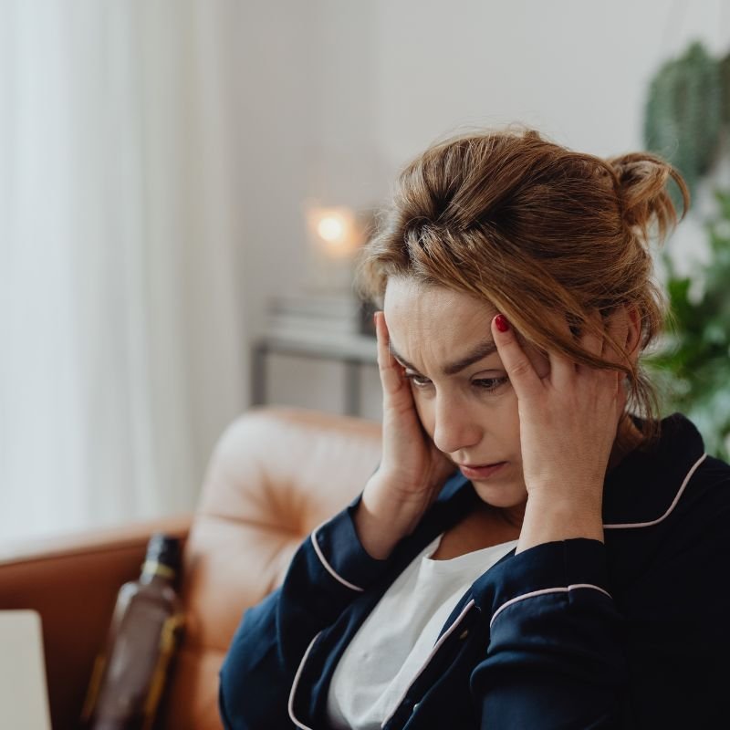 ansiedad y sistema nervioso en estado de alerta y proceso de regulación emocional
