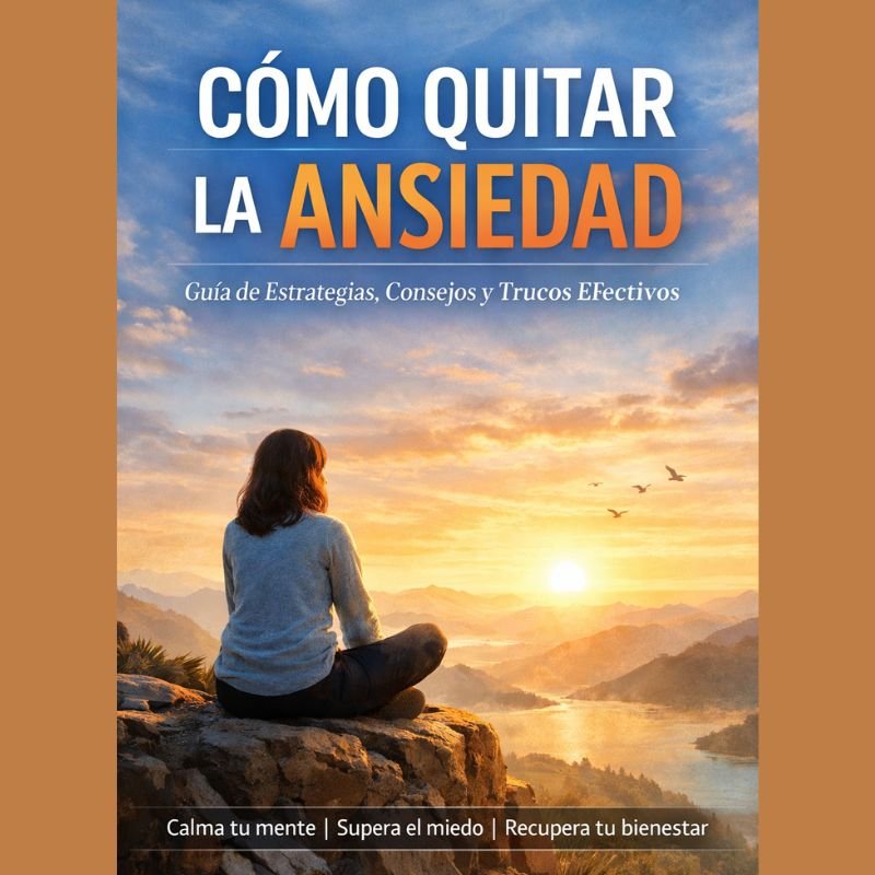 remedios naturales para la ansiedad y mujer buscando calma emocional
